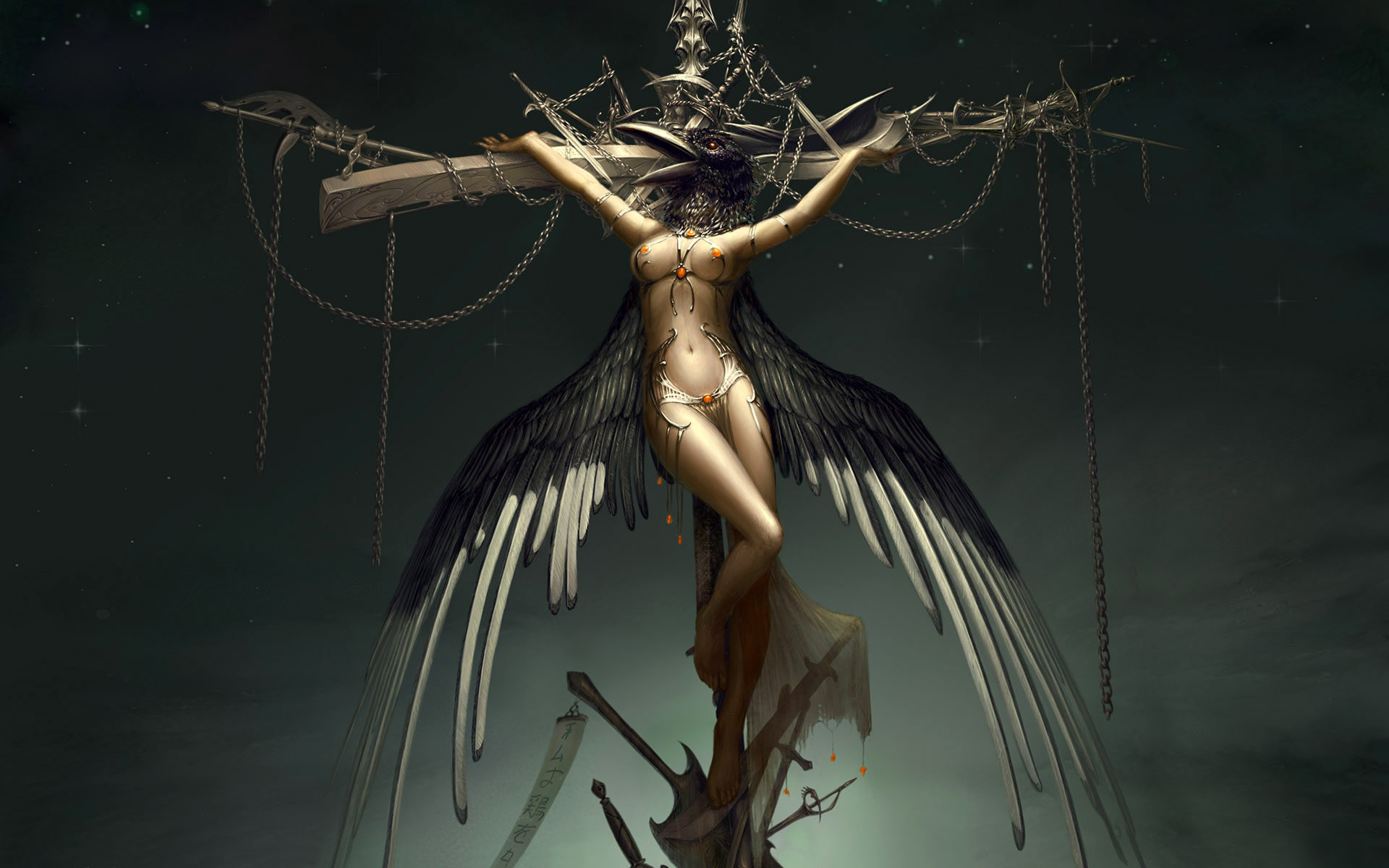 Crowcifixion